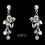 Elegance by Carbonneau Set-NE8312-HP8312 Vintage Necklace Earring & Tiara Clear Crystal Set NE 8312 & HP 8312