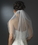 Elegance by Carbonneau V-007 Child's & Bridal Double Layer Scalloped Pencil Edge Veil with Pearls 007