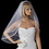 Elegance by Carbonneau V-089-F Bridal Wedding Double Layer Organza Edge Veil 089