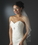 Elegance by Carbonneau V-118-1E Single Layer Elbow Length Veil with Sparkling Pearl & Crystal Edge 118
