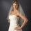 Elegance by Carbonneau V-139-E Bridal Wedding Double Layer Elbow Length Veil 139 w/ Crystals