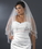 Elegance by Carbonneau V-139-F Bridal Wedding Double Layer Fingertip Length Veil 139 F w/ Crystals