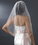 Elegance by Carbonneau V-1541 Bridal Wedding Veil 1541 - 1E Single Layer - Elbow Length (30" long x 54" wide on comb)
