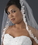 Elegance by Carbonneau V-1572 Bridal Wedding Veil 1572 1E - Single Layer Elbow Length (30" long x 54" wide)