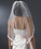 Elegance by Carbonneau V-1572 Bridal Wedding Veil 1572 1E - Single Layer Elbow Length (30" long x 54" wide)