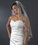 Elegance by Carbonneau V-3336 Fingertip Length Veil with Floral Embroidery Adornments 3336