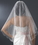 Elegance by Carbonneau V1436-F Veil 1436 F - 2 Layer Bridal Veil Fingertip (29" x 34" long)