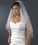 Elegance by Carbonneau V1436-F Veil 1436 F - 2 Layer Bridal Veil Fingertip (29" x 34" long)