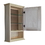 WG Wood Products ASH-124-6s 24" Ashley Series On the wall Cabinet  with 6" open shelf - 2.5" deep inside