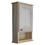 WG Wood Products ASH-124-6s 24" Ashley Series On the wall Cabinet  with 6" open shelf - 2.5" deep inside