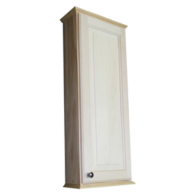 WG Wood Products ASH-148 48" Ashley Series On the wall Cabinet 2.5" deep inside