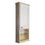 WG Wood Products ASH-236-12s 36" Ashley Series On the wall Cabinet with 12" open shelf 3.5" deep inside