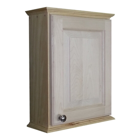 WG Wood Products ASH-318 18" Ashley Series On the wall Cabinet 5.5" deep inside