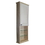 WG Wood Products ASH-342-18s 42" Ashley Series On the wall Cabinet with 18" open shelf 5.5" deep inside