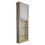 WG Wood Products ASH-348-24s 48" Ashley Series On the wall Cabinet with 24" open shelf 5.5" deep inside