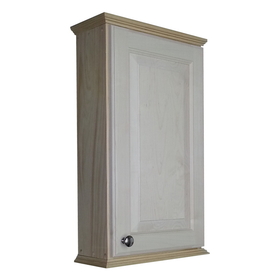 WG Wood Products ASH-424 24" Ashley Series On the wall Cabinet 7.25" deep inside