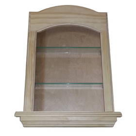 WG Wood Products CN-418 18" Curve Top in the wall Cove Niche
