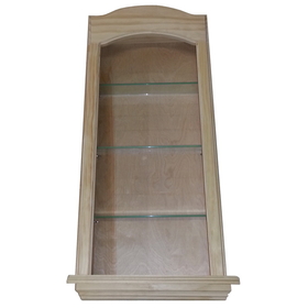 WG Wood Products CN-430 30" Curve Top in the wall Cove Niche