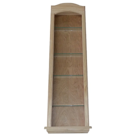 WG Wood Products CN-448 48" Curve Top in the wall Cove Niche