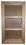 WG Wood Products IBE-121-3.5d 21" Iberia Square Frame - In the wall spice rack  - 15.5w - 3.5" deep