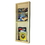 WG Wood Products MR-18 Double on the wall magazine rack