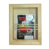 WG Wood Products MR-6 Bevel Frame recessed magazine rack