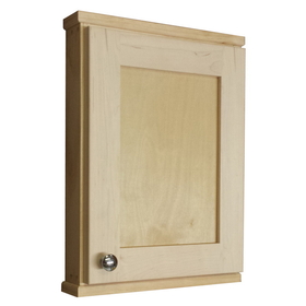 WG Wood Products SHK-118SC 18" Shaker Series On the wall Spice Cabinet 2.5" deep inside