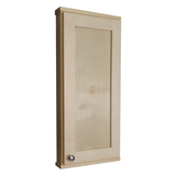 WG Wood Products SHK-130SC 30" Shaker Series On the wall Spice Cabinet 2.5" deep inside