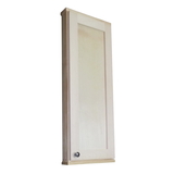 WG Wood Products SHK-136SC 36" Shaker Series On the wall Spice Cabinet 2.5" deep inside