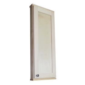 WG Wood Products SHK-136SC 36" Shaker Series On the wall Spice Cabinet 2.5" deep inside