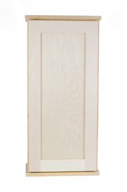WG Wood Products SHK-142 42" Shaker Series On the wall Cabinet 2.5" deep inside