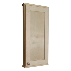 WG Wood Products SHK-230 30" Shaker Series On the wall Cabinet 3.5" deep inside