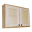 WG Wood Products SHK-318DD 18" Shaker Series Double Door On the wall Cabinet 5.5" deep inside
