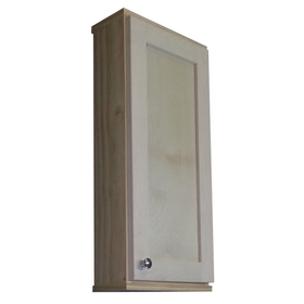 WG Wood Products SHK-330 30" Shaker Series On the wall Cabinet 5.5" deep inside