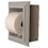 Solid Wood Recessed in wall Bathroom Toilet Paper Holder-Multiple Finishes