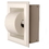 WG Wood Products TP-21 Solid Wood Recessed in wall Bathroom Toilet Paper Holder-Multiple Finishes