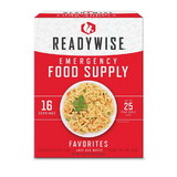 Ready Wise RW01-016 16 Serving Emergency Food Supply - Favorites Box