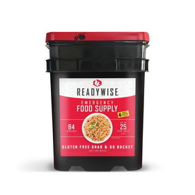 Ready Wise 84 Serving Gluten Free Grab and Go Bucket