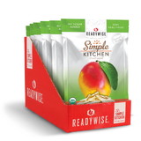 Ready Wise RWSK05-014 Simple Kitchen Organic Freeze-Dried Strawberries - 6 Pack, 20g Serving Size