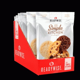 Ready Wise Simple Kitchen Cookie Dough Medley - 6 Pack, 25g Serving Size
