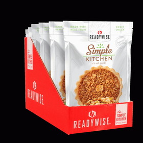 Ready Wise Simple Kitchen Old Fashioned Apple Crisp - 6 Pack, 28g Serving Size