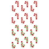 Wilton 190200533 Candy Cane Icing Decorations, 24-Count