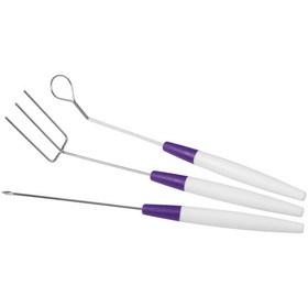 Wilton 1904-1017 Candy Melts Candy Dipping Tool Set, 3-Piece
