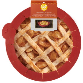 Wilton 191001434 Adjustable Silicone Pie Crust Shield