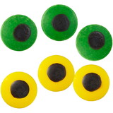 Wilton 191008847 Large Green and Yellow Candy Eyeballs, 1 oz.