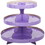 Wilton 191010687 Purple 3-Tier Ready-to-Build Treat Stand, 10.5-Inch