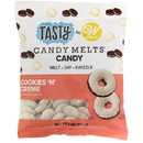 Wilton 1911-0-0072 Tasty by Cookies 'N Creme Candy Melts Candy, 7 oz.