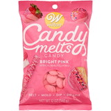 Wilton 1911-6064X Bright Pink Candy Melts® Candy, 12 oz.