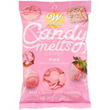 Wilton 1911-6074X Pink Candy Melts® Candy, 12 oz.