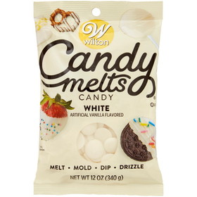 Wilton 1911-6079X White Candy Melts&#174; Candy, 12 oz.